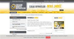 Desktop Screenshot of elblag-eko.org